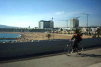 bicicleta por la playa barcelona