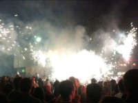 correfoc fuegos artificiales