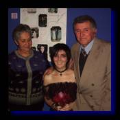 Casorio Fabiola y Carlos - La novia y sus padres