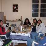 En casa de O. con �l y su novia I.

At O.'s place with him and his girlfriend I.