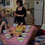 
Cena de a�o nuevo con gnocchi en casa. Los gnocchi nos dieron un mont�n de trabajo :-)

New year's dinner with gnocchi at home. The gnocchi gave us a lot of work :-)
