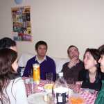 
El ambiente lounge de la celebraci�n.

The lounge room of the celebration.
