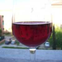 La vista desde mi ventana a trav�s de una copa de vino

The view from my window, through a glass of wine