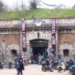 El Forte Prenestino, donde se hizo esta exhibici�n de vinos.

The Forte Prenestino, where this wine exhibit was held.