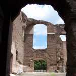 Una vista de las termas de caracalla

A view of termas de caracalla