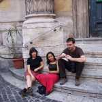 E., un Franc�s enamorado de Chile, tambi�n nos visit� en Roma

E., a French who loves Chile, also visited us in Rome

