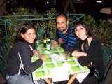 K. de Morelia, M�xico vino por unos d�as a Roma y sali� con nosotros

K. from Morelia, Mexico came for a few days to Rome and went out with us