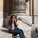 L., mexicana que vive en Espa�a hace a�os, vino a conocer Italia y a los Italianos

L., Mexican living in Spain from years, came to learn about Italy and the Italians