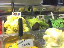 Helado de aguacate (palta)Avocado icecream