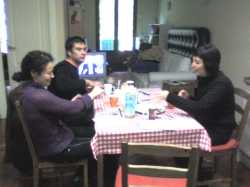T. y M., que vienen por 9 meses a vivir en BarcelonaT. and M., who come for 9 months to live in Barcelona