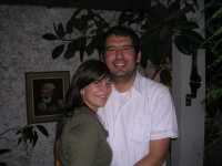 C. y su prometida T.C. and his fiancee T.
