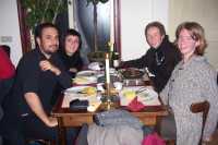 Cena mexicana con R. y E.Mexican dinner with R. and E.