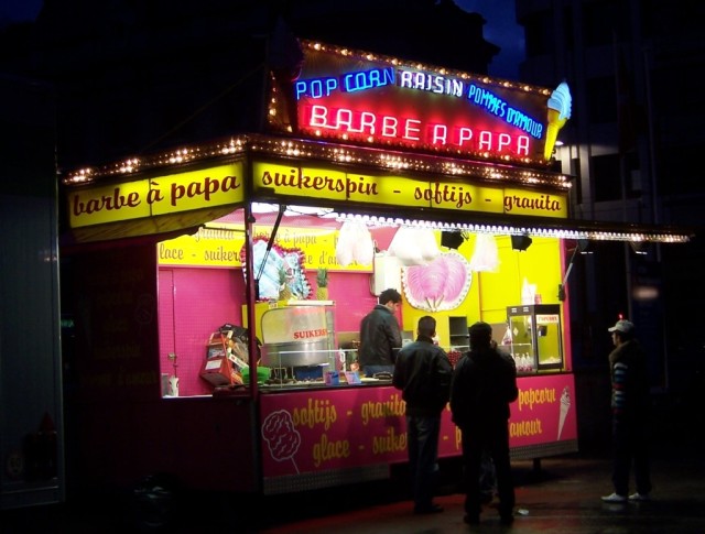 "Barbapap�" (algod�n de az�car)"Barbapap�" (cotton candy) 