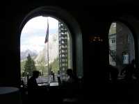 Vista desde el interior del hotelView from inside the hotel