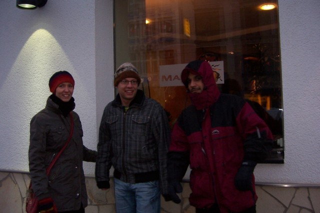 Con A. y E. en D�sseldorfWith A. and E. in D�sseldorf
