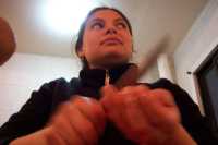 S. matando a un tomateS. killing a tomato