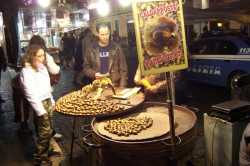 ... incluyendo casta�as tostadas ...... including roasted chestnuts ...
