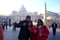 En la plaza San PedroIn Saint Peter's Square