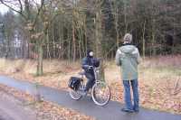 En bicicleta con T. desde Luyksgestel hasta el "Sahara" cerca de LommelBiking with T. from Luyksgestel to the "Sahara" next to Lommel