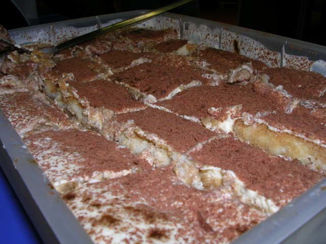 ... un delicioso tiramis�.... a delicious tiramisu.