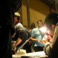 Viaje a Amberes, una de las cosas más interesantes fue este "cocktail de diamantes"