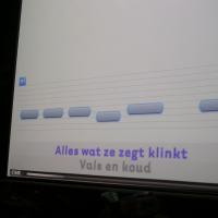 Karaoke de una canción en neerlandés