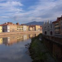 Pisa, el Arno de día