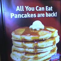 All the pancakes you can eat