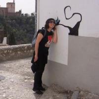 Fabiola listening to a secret